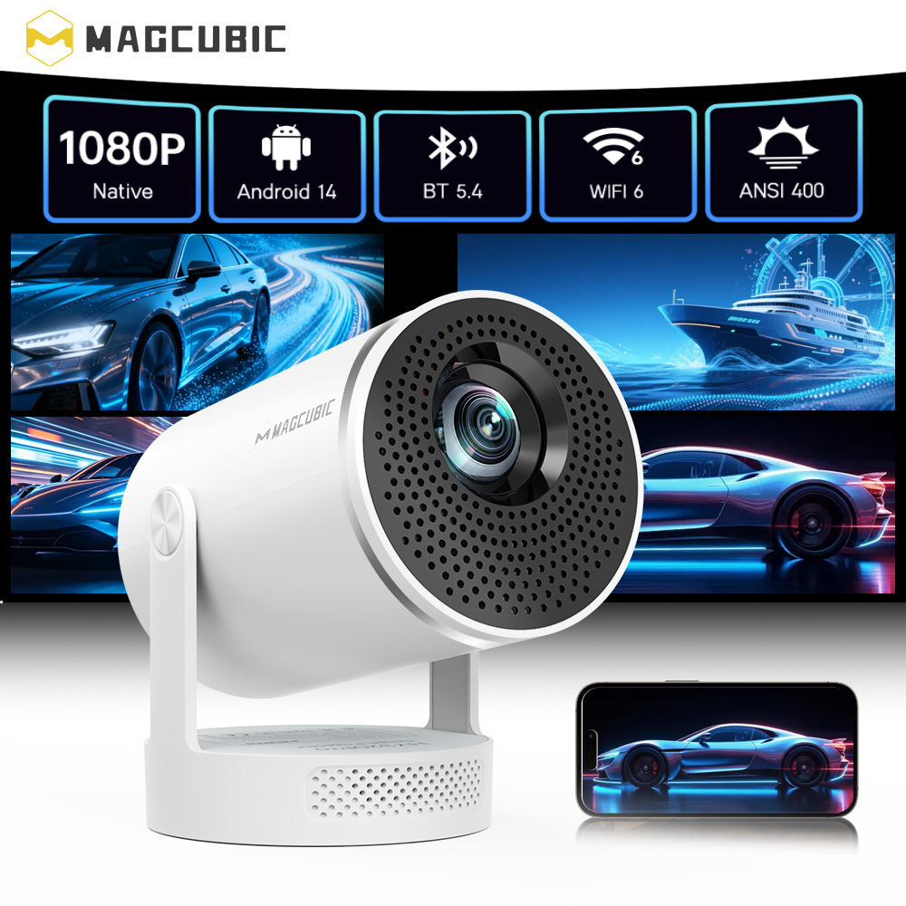 Home Cinema Night - Magcubic Android 14 Native 1080P 8K