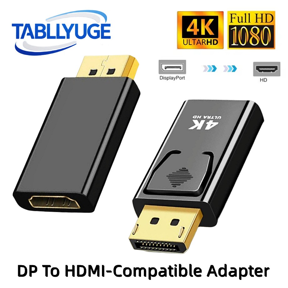Home Cinema With Projector - 4K/1080P DP DisplayPort zu HDMI-kompatibler Adapter