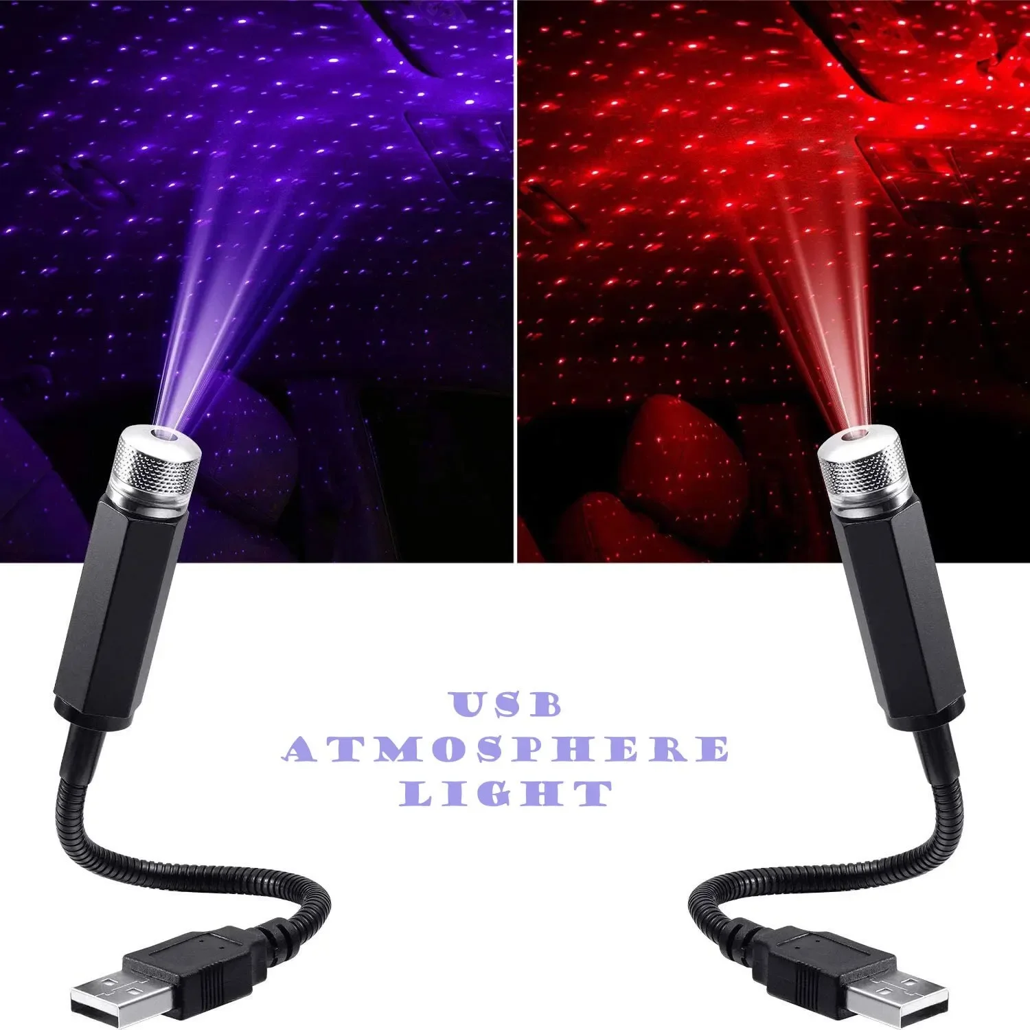 Home Cinema With Projector - QXNY 1 Stück Mini LED Auto-Dachhimmel