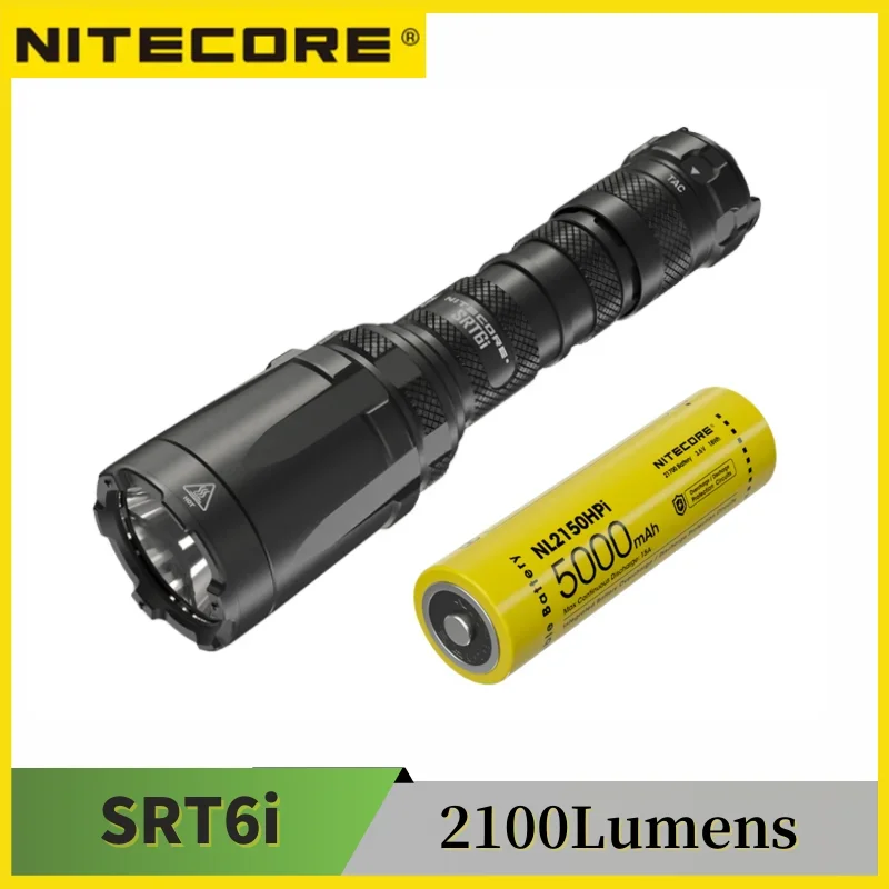 Home Cinema Imax - NITECORE SRT6i wiederaufladbare taktische Einhand-Taschenlampe, 2100