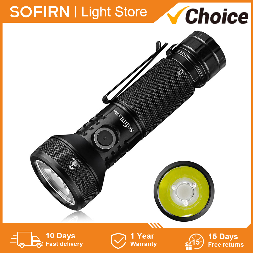 Home Cinema Imax - Sofirn IF22A Wiederaufladbare Taschenlampe Leistungsstarke SFT40