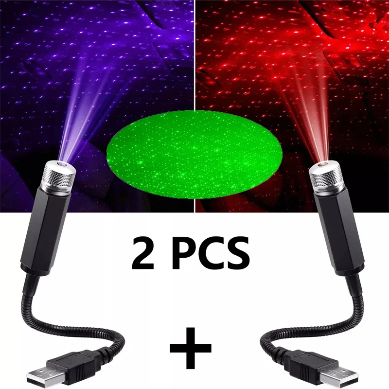 Home Cinema With Projector - Mini Auto LED Stern Nachtlicht Projektor