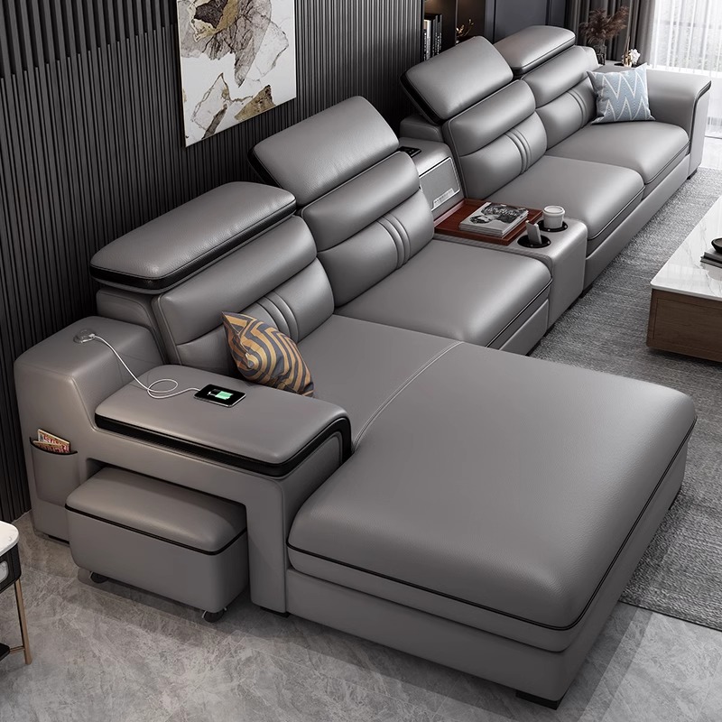 Home Cinema In Small Room - Luxuriöse italienische Sofas für kleine Wohnungen,