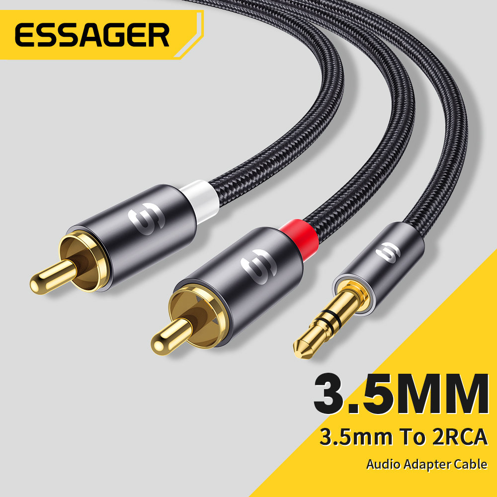 Home Cinema Marantz - Essager RCA Audio Kabel Stereo 3,5mm