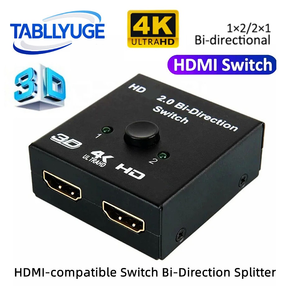 Home Cinema With Projector - Neuer 4K 3D HDMI-kompatibler Switcher, bidirektionaler
