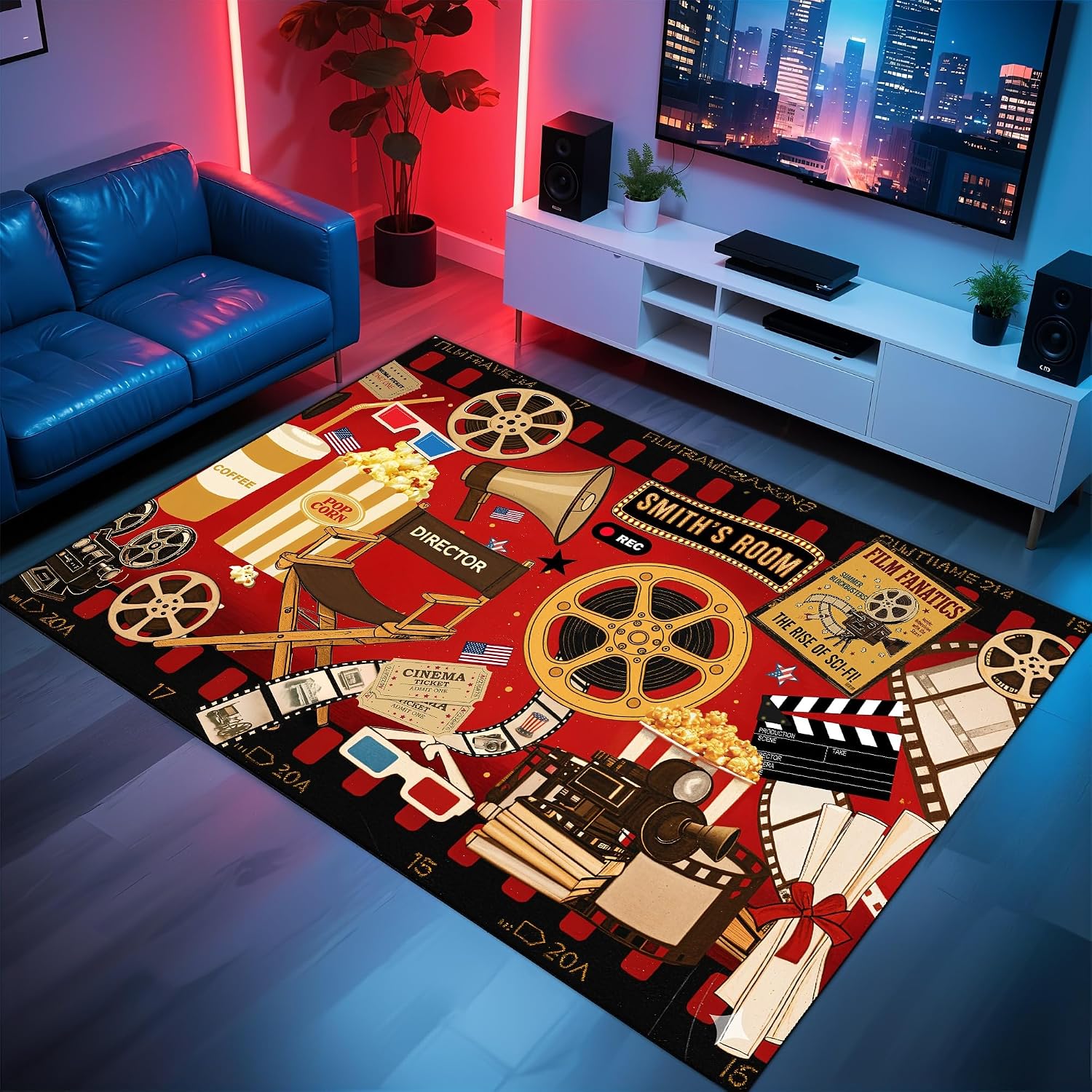 Personalisierter Kino-Themen-T – Home Cinema Night Bewertung und Preis