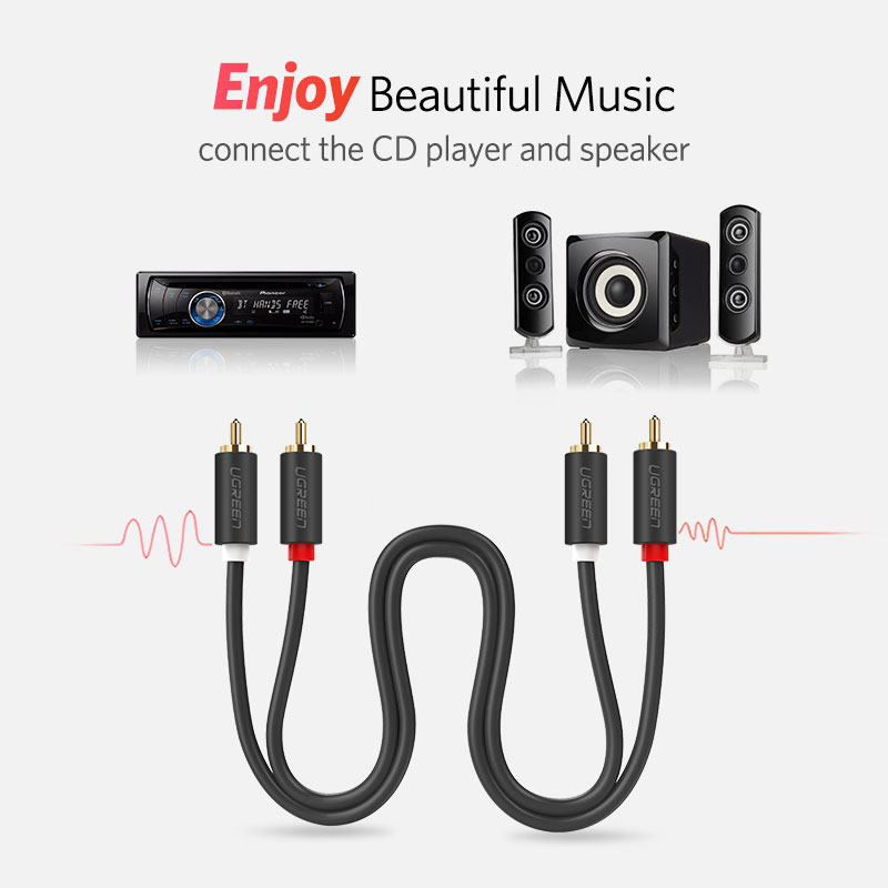 UGREEN 2RCA zu 2 RCA Stecker a – Home Cinema Marantz Bewertung und Preis