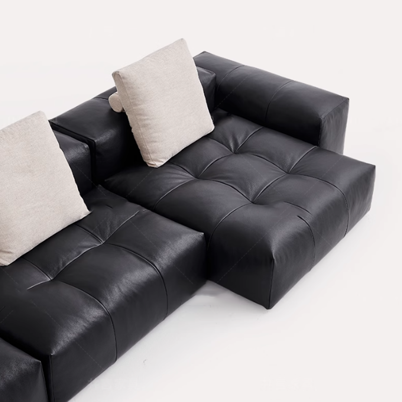 Nordic Leder Komprimiertes Sof – Home Cinema Room Design Bewertung und Preis