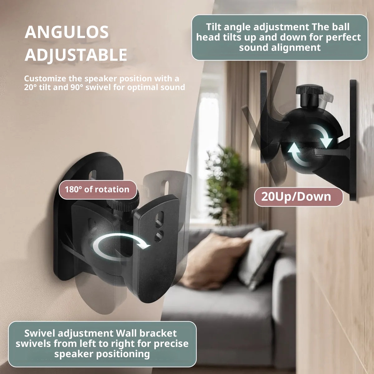 2 Stück verstellbare Lautsprec – Home Cinema Logitech Z906 Bewertung und Preis