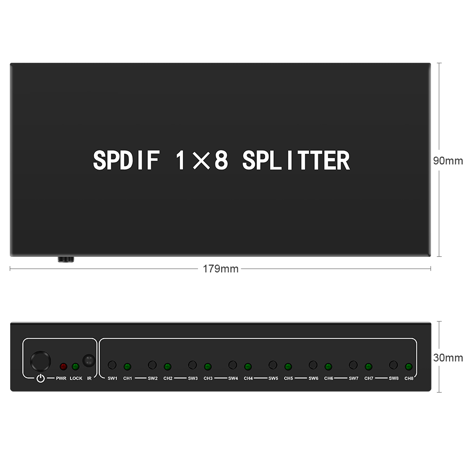 Optischer Audio-Splitter, 1 in – Home Cinema Marantz Bewertung und Preis
