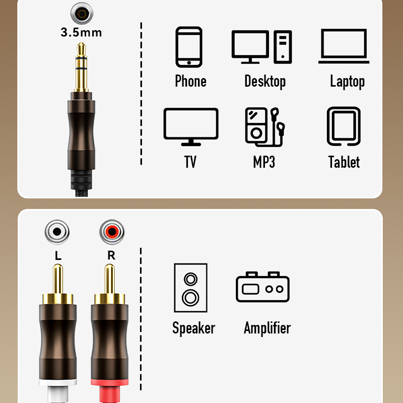 RCA zu 3,5 mm Klinke Aux-Audio – Home Cinema Marantz Bewertung und Preis
