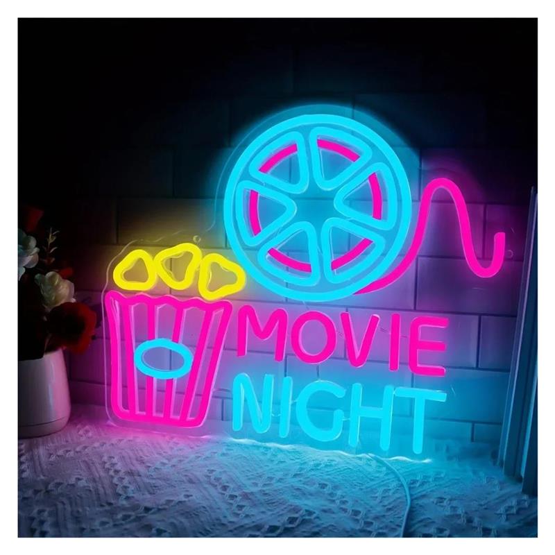 Neonschild „Movie Night“, Popc – Home Cinema Night Bewertung und Preis